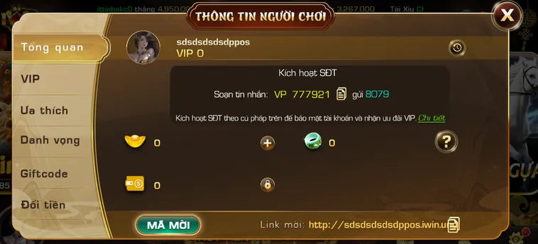 Kích hoạt tài khoản đa tầng bảo mật an toàn tuyệt đối cho người chơi.